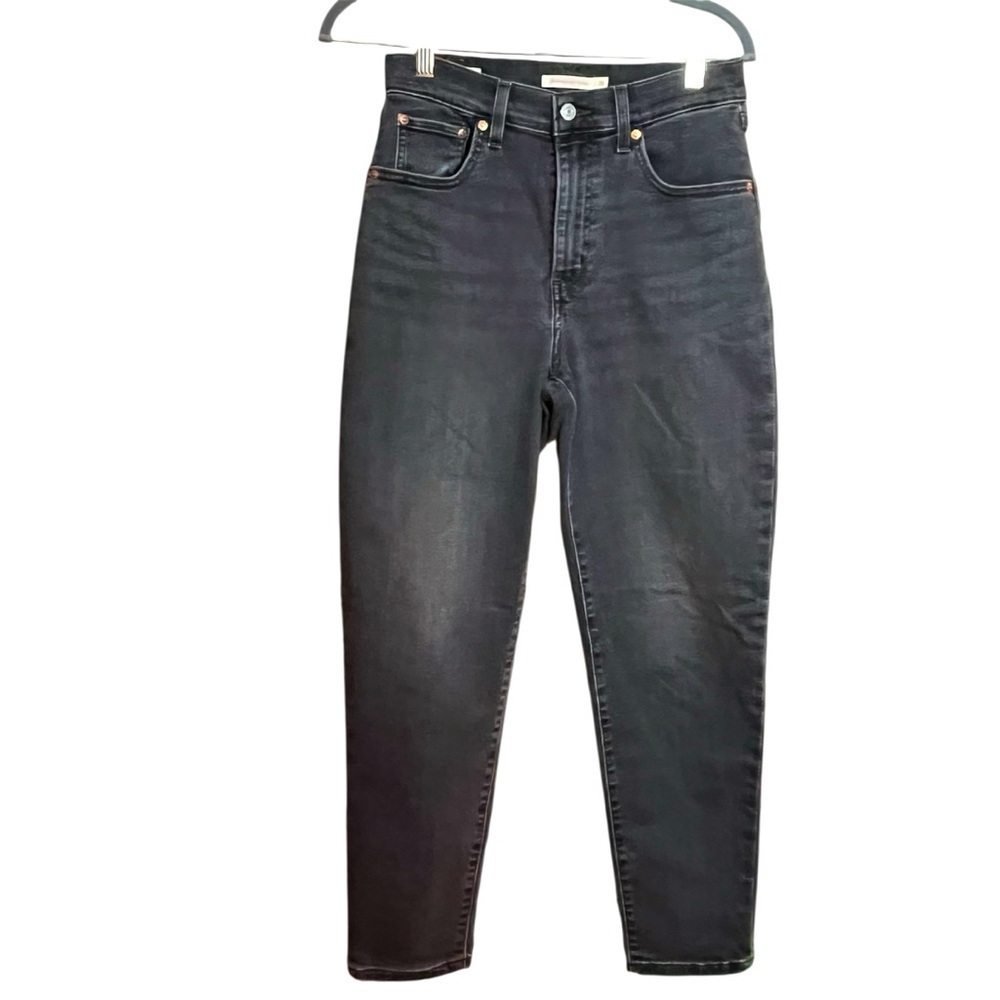 Levi’s Premium Black High-rise Boyfriend Jeans Denim Women’s Size 26X27